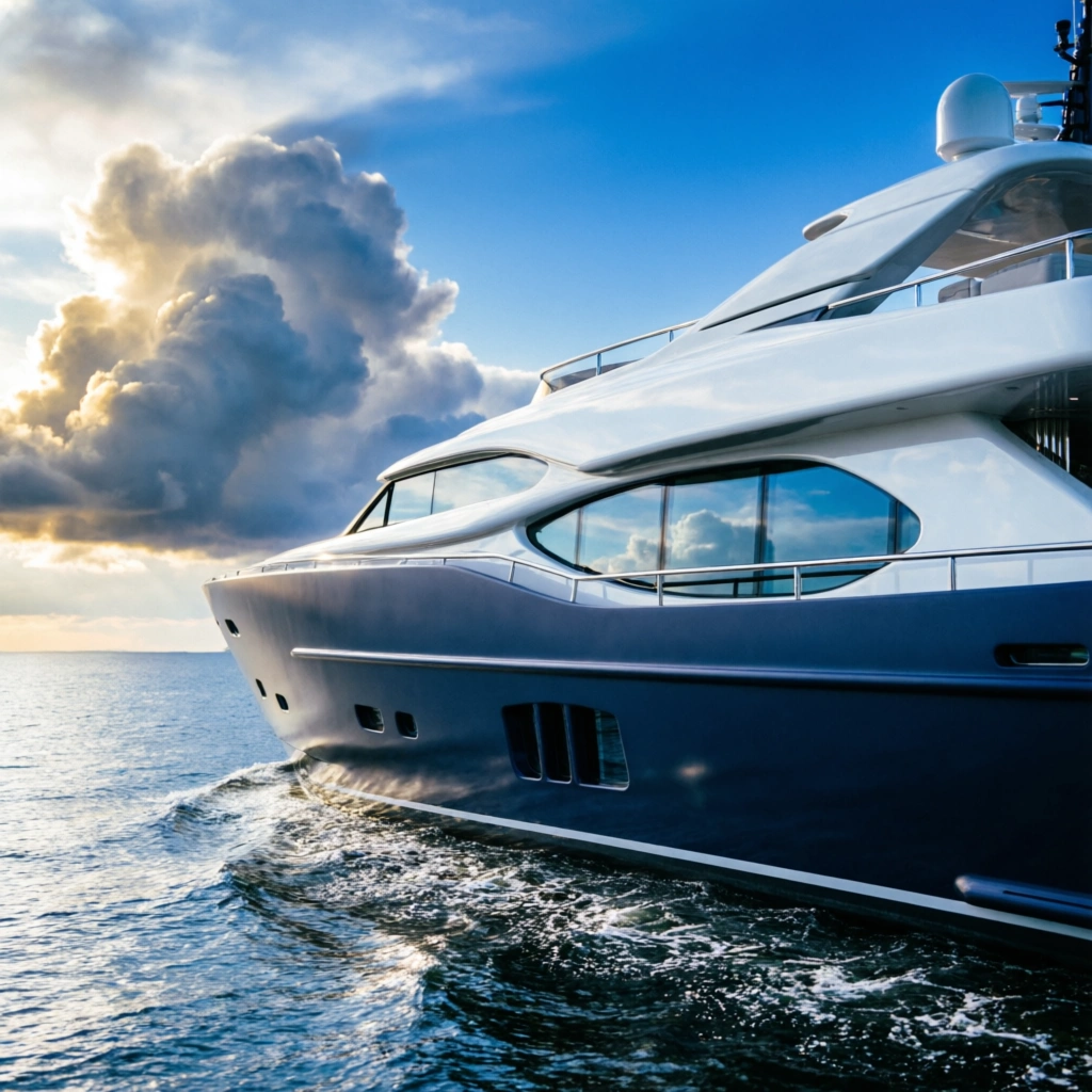 510 SKY luxury motor yacht side profile